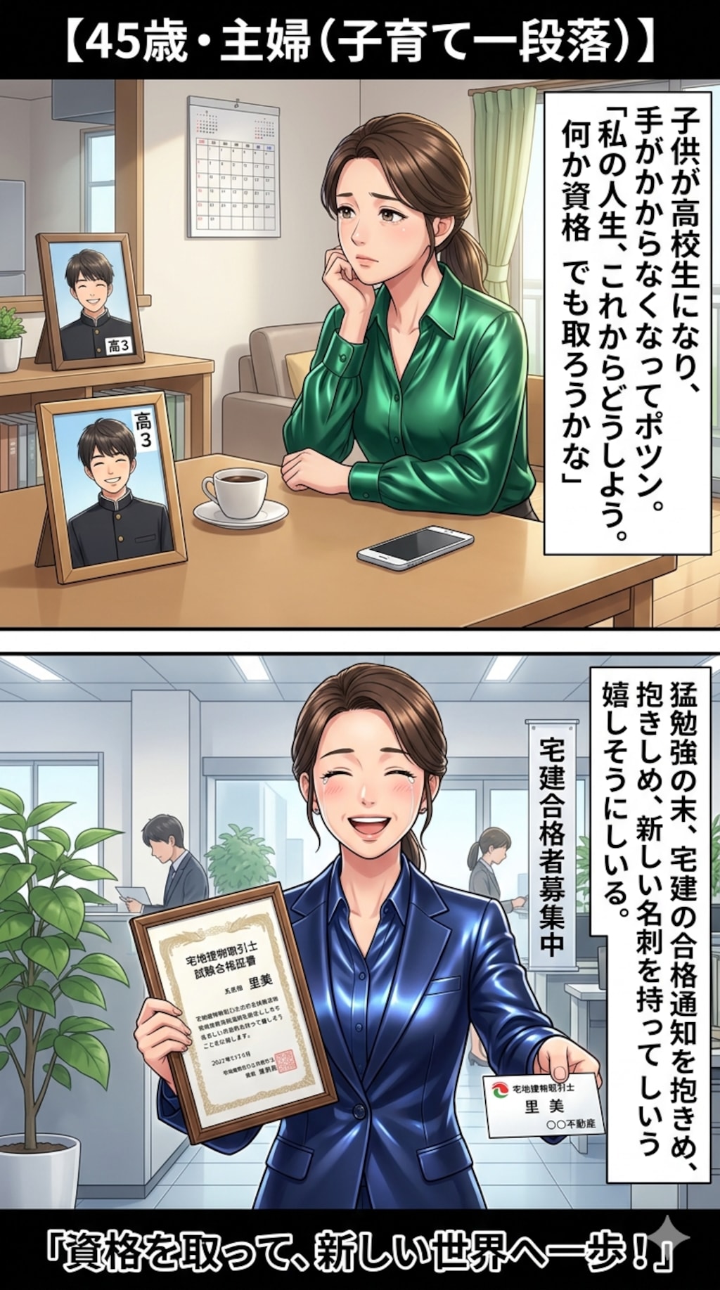 2コマ漫画