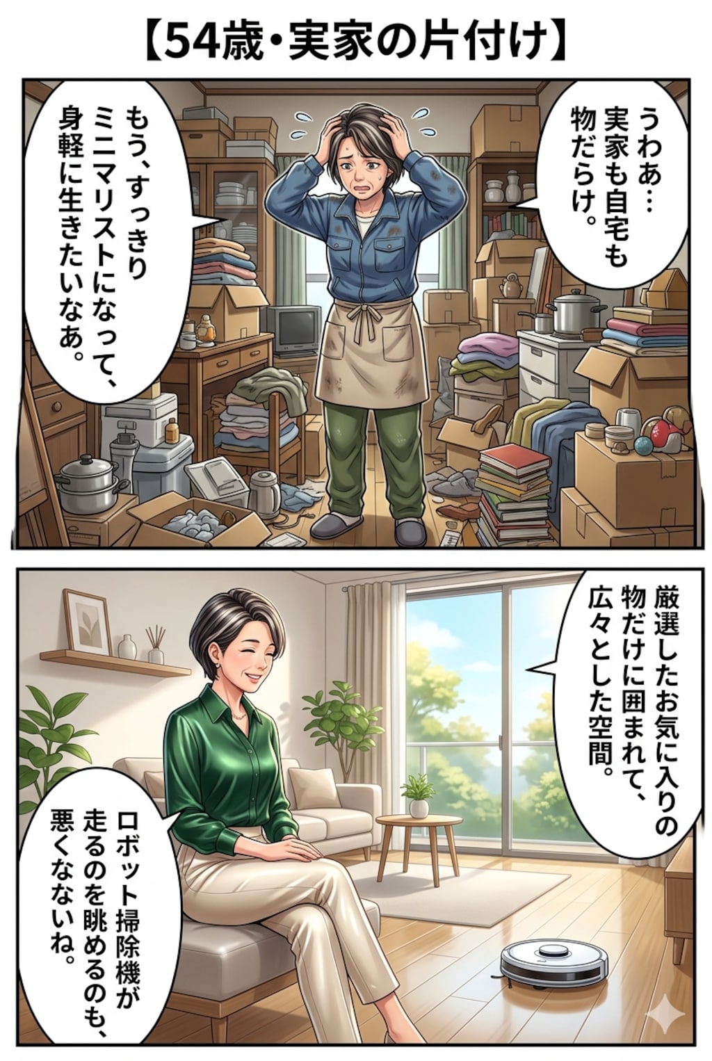2コマ漫画