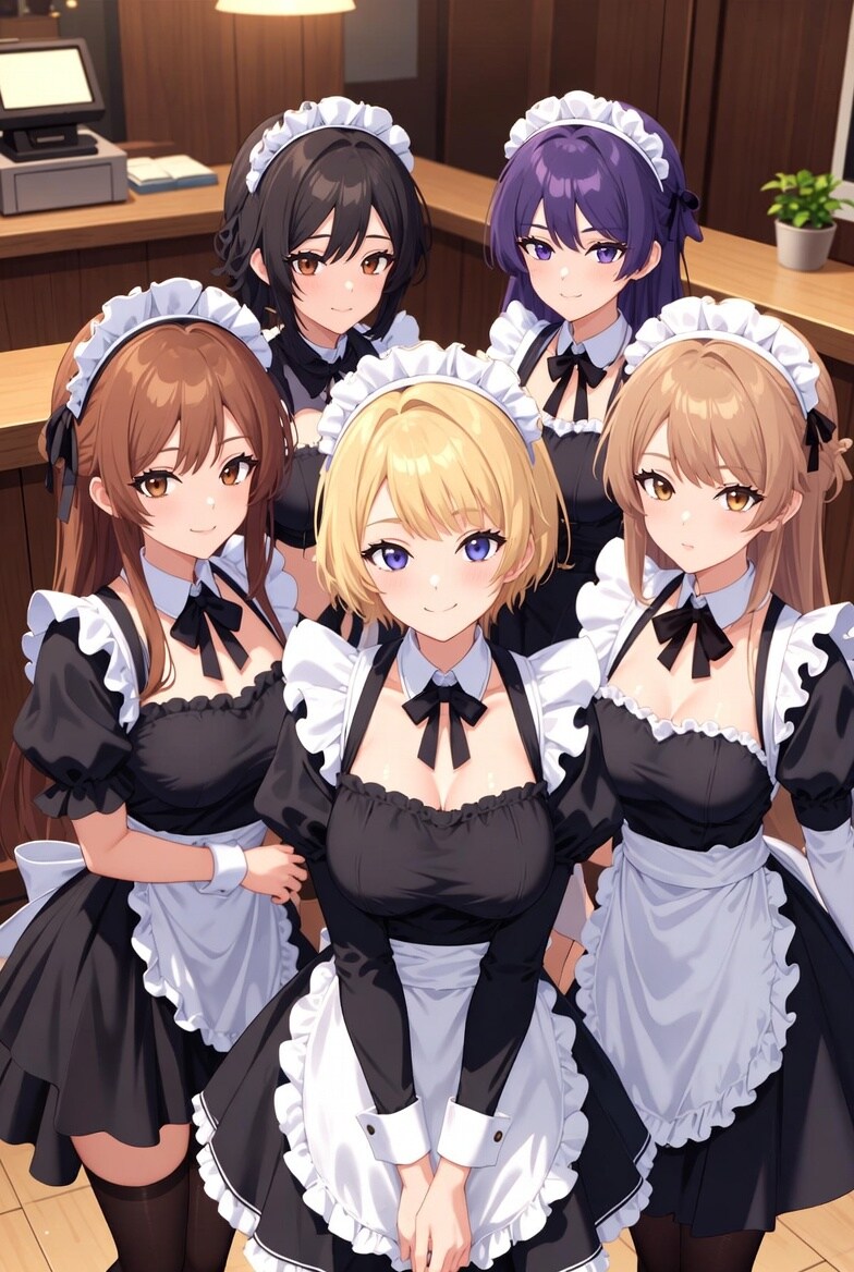 理想の女神のカフェテラス_全年齢 | の人気AIイラスト・グラビア