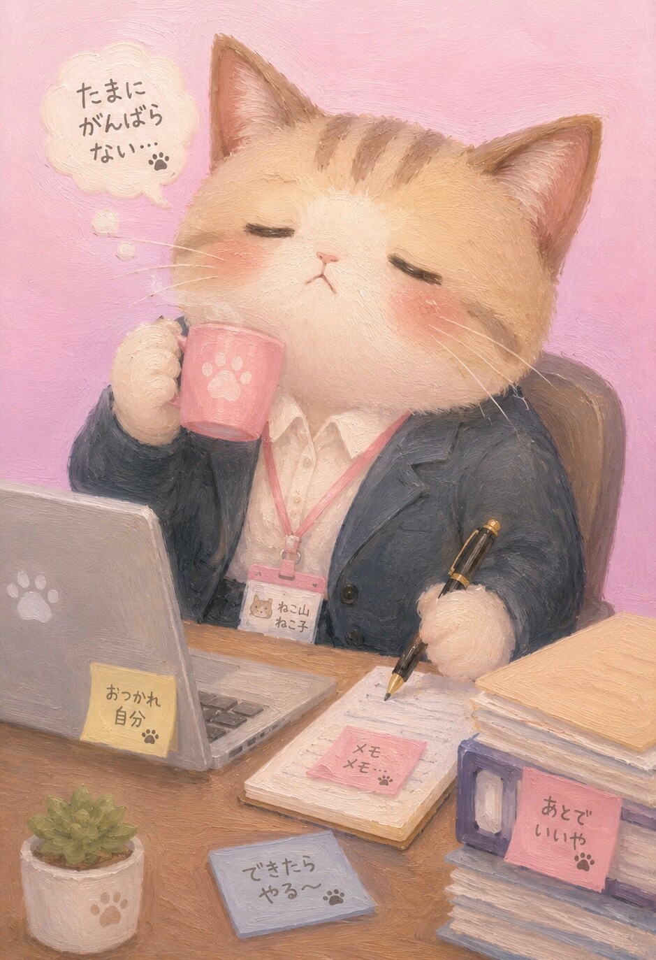 猫のOLさん