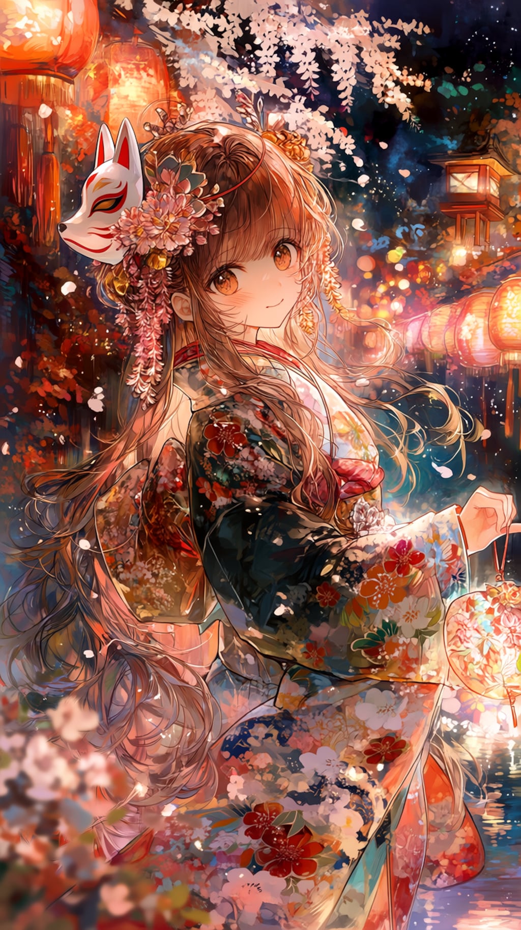 夜の灯り