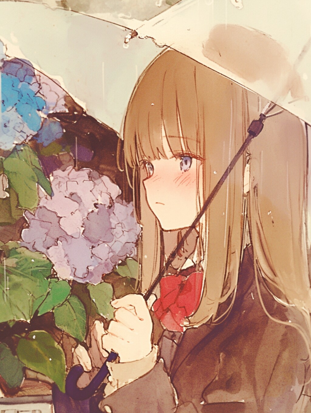 雨音に沈む想い