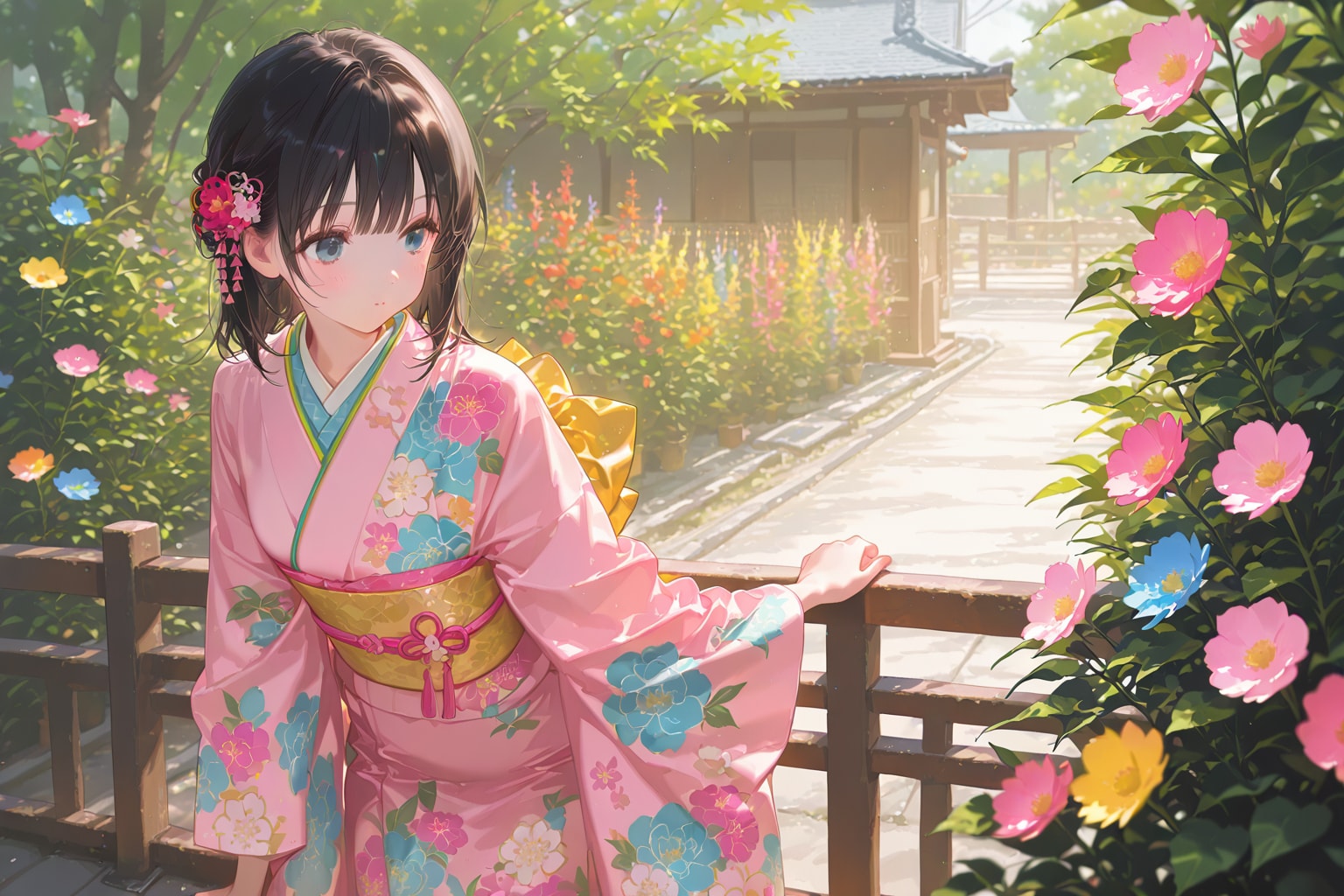 晴れ着(PEGASUS)(4) | の人気AIイラスト・グラビア