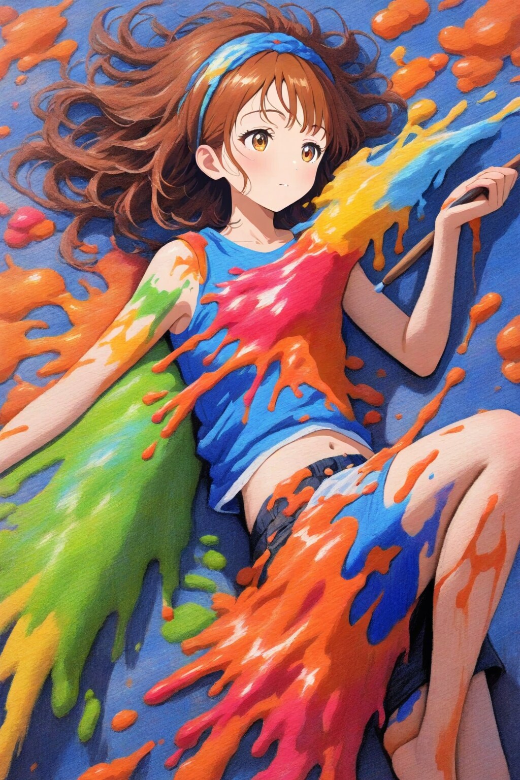 カラフルヤン | の人気AIイラスト・グラビア