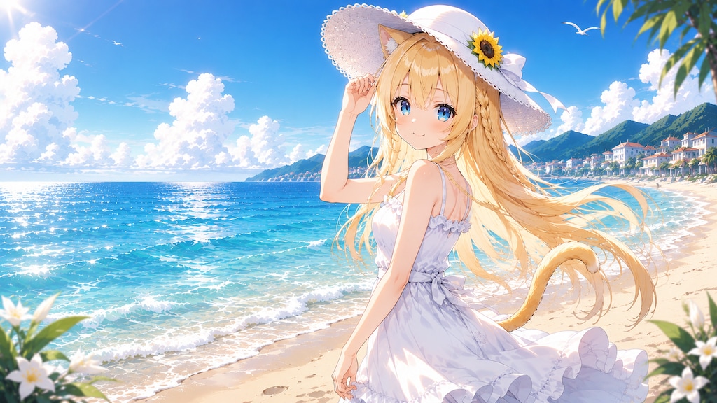 海と空とルル