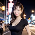 カーゴパンツとTシャツ 2枚目