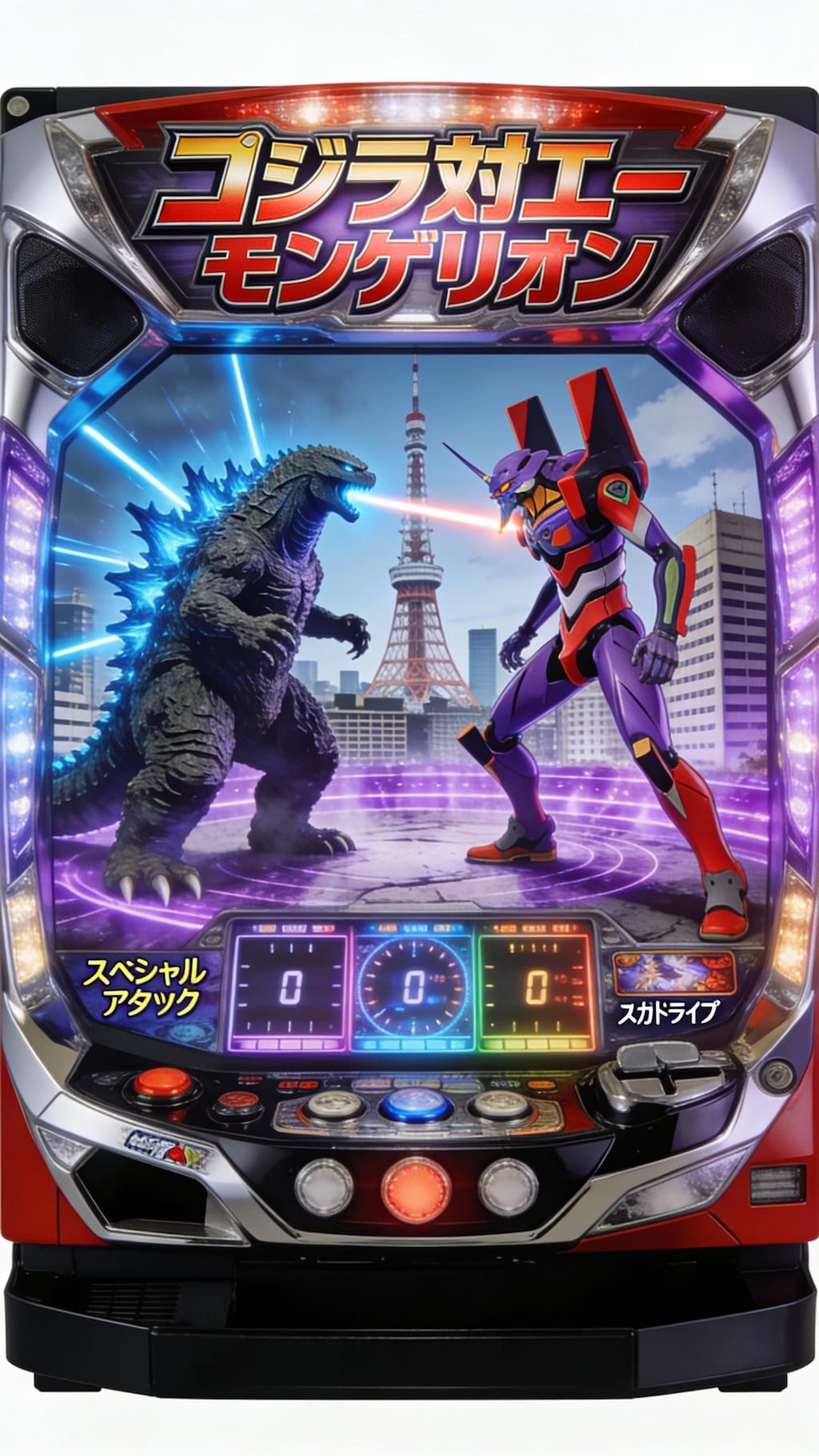 とても偽物感があるゴジラ対エヴァンゲリオン