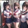 3 on 3 で踊るJK　〜制服のある風景〜 2枚目