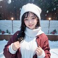 雪山デート01 2枚目