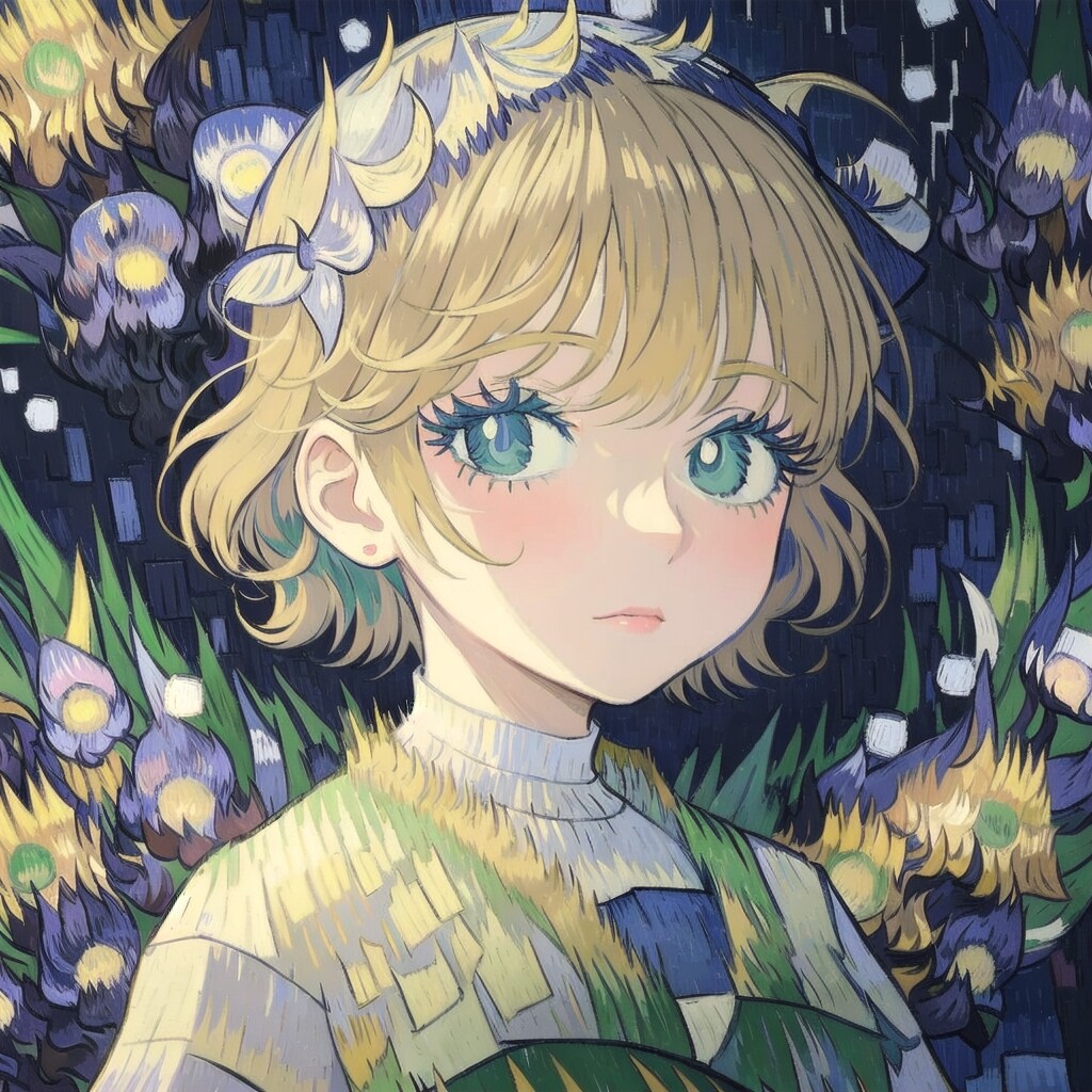 花園の少女