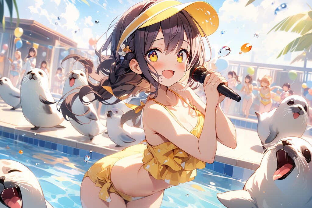 アザラシショーはクライマックス！！