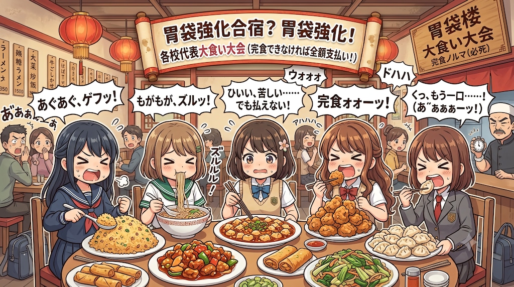 例）魔法少女の日常（秘密の特訓２）
