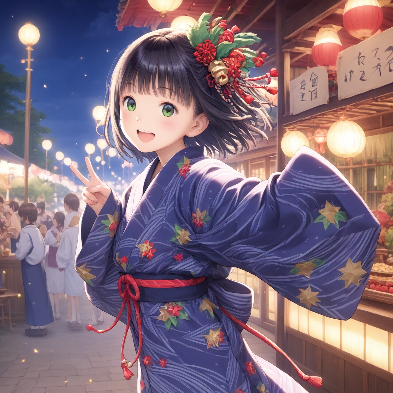 夏祭り　その3 | の人気AIイラスト・グラビア