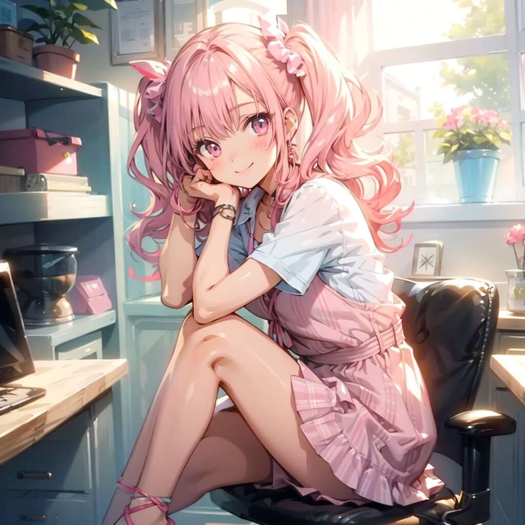 ツインテールの女の子