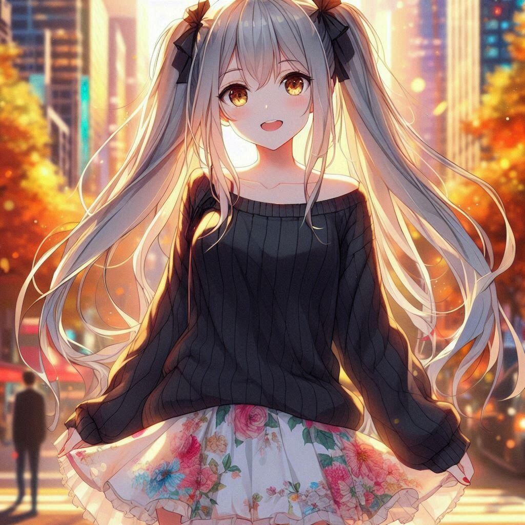 ツインテールの女の子