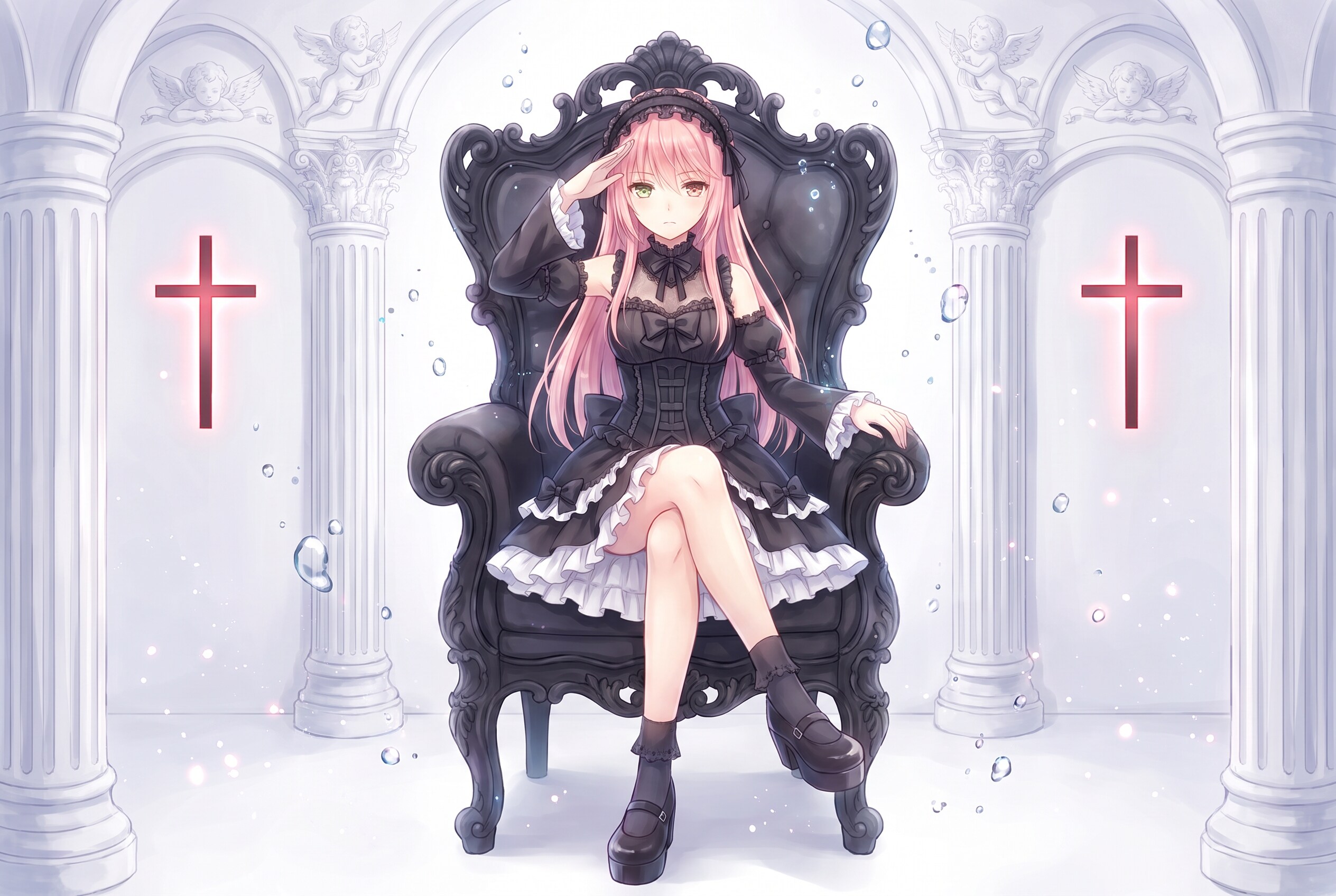 紅十字玉座の薔薇姫 | の人気AIイラスト・グラビア