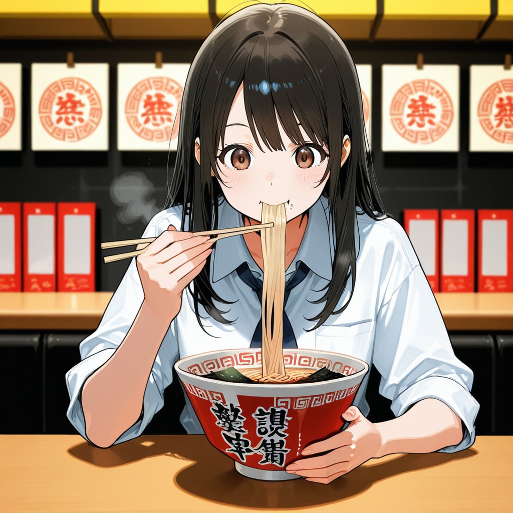 PHOENIXでラーメン