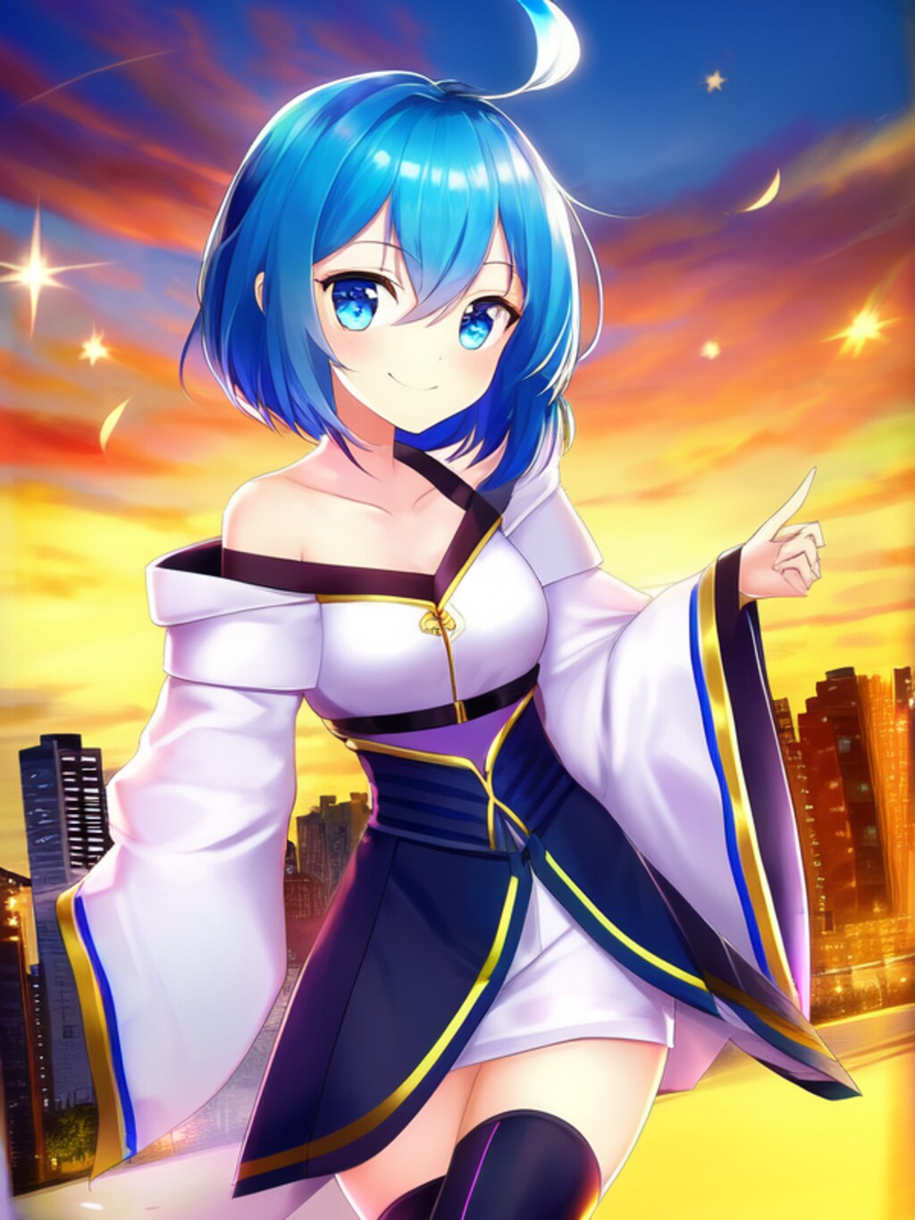 ぶかぶかフード美少女