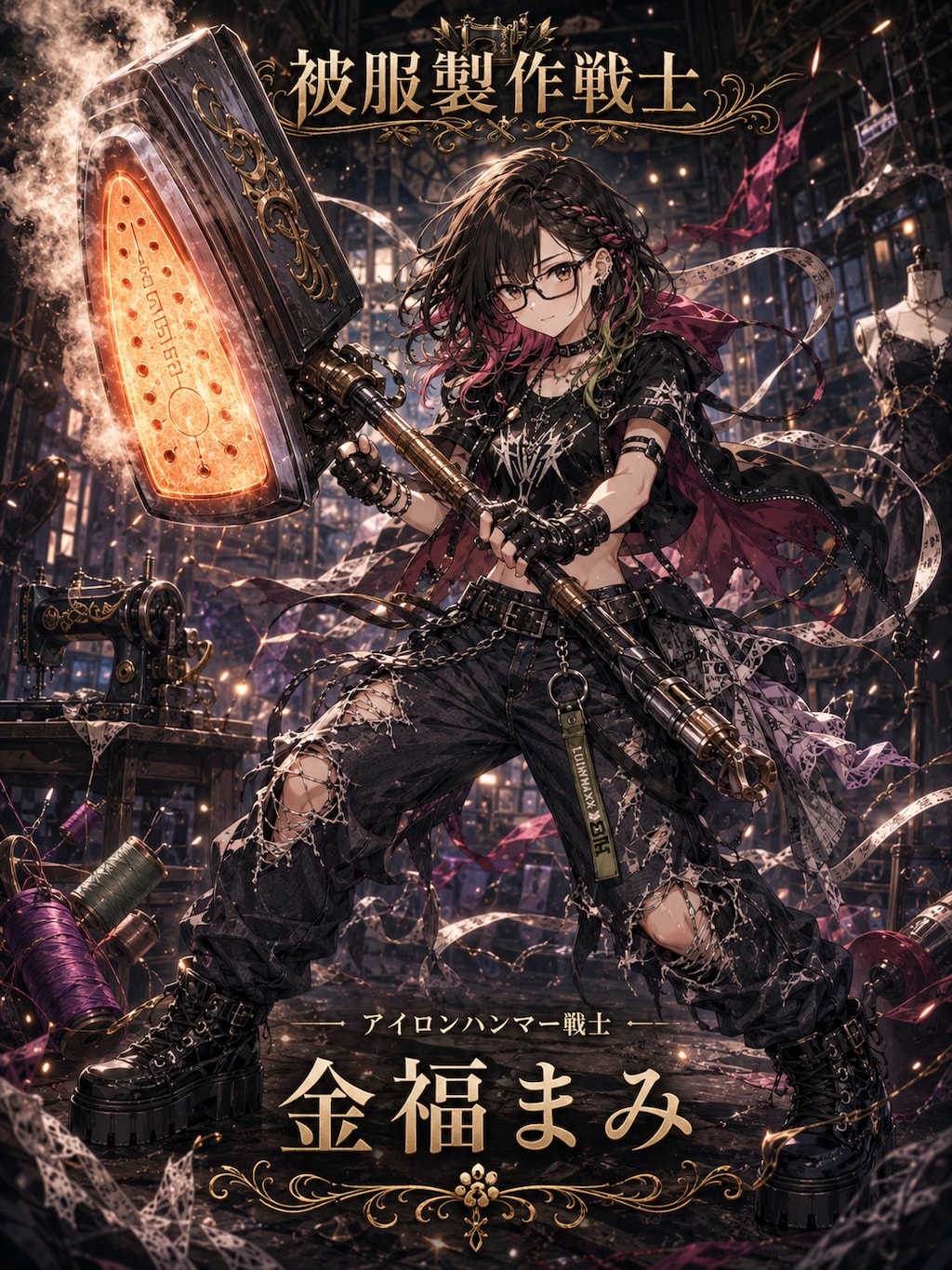 被服製作武器戦士！