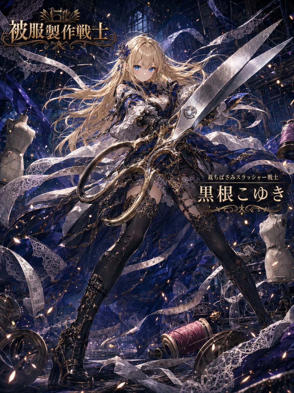 被服製作武器戦士！