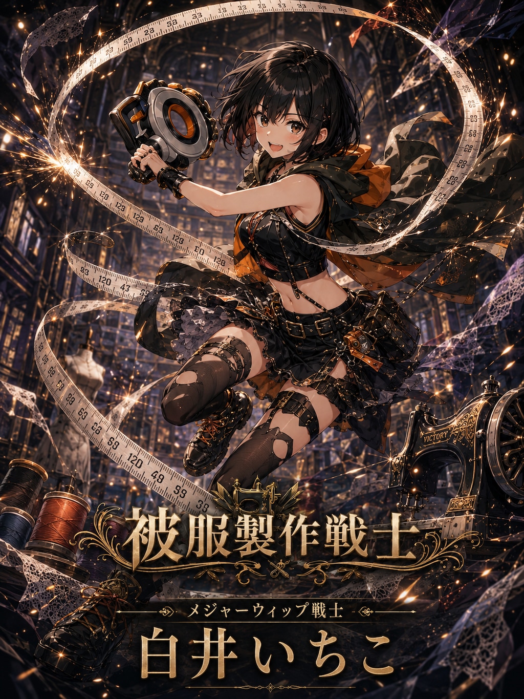 被服製作武器戦士！