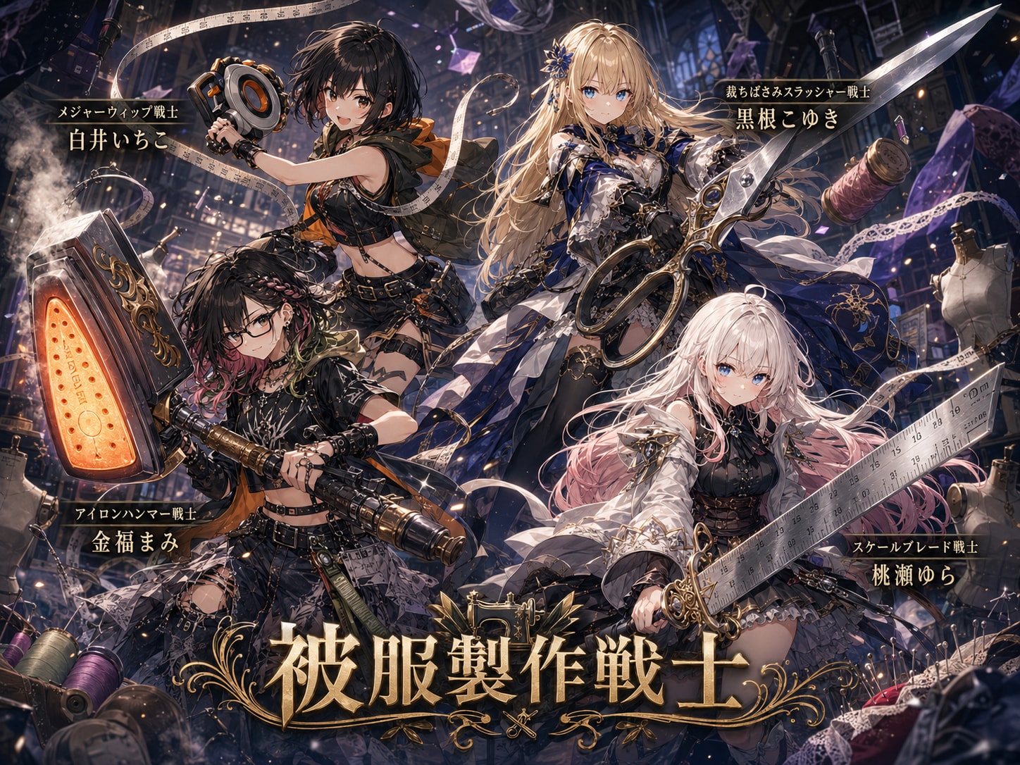 被服製作武器戦士！ | の人気AIイラスト・グラビア