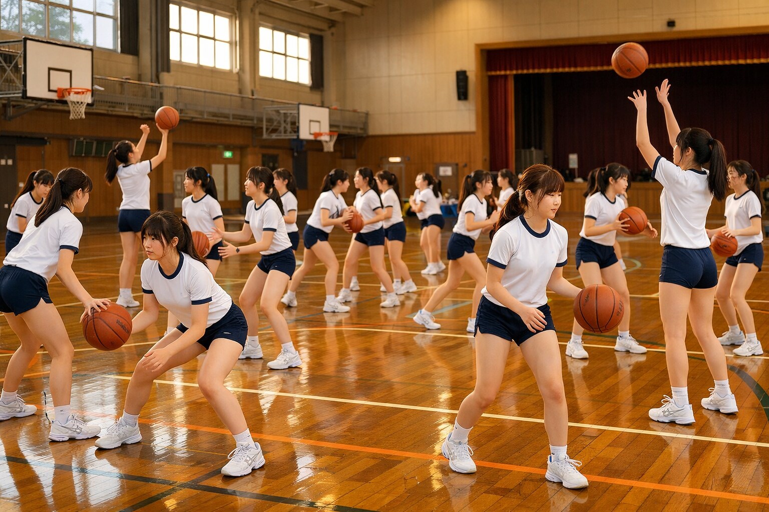 バスケ部(ChatGPT)