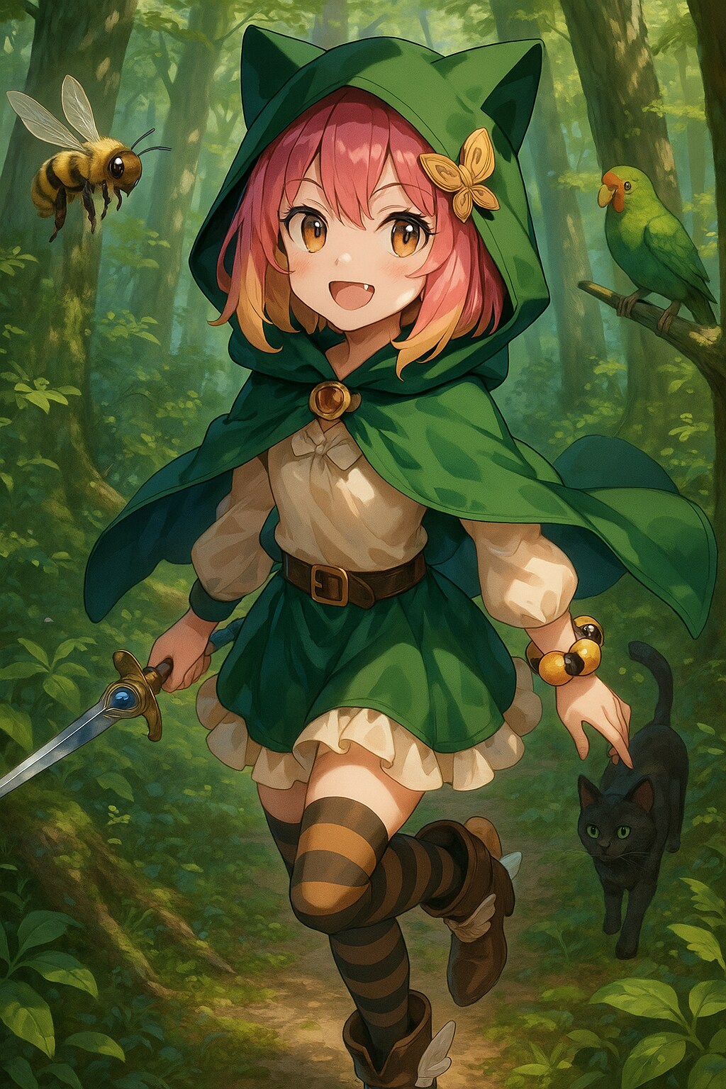 イタズラ好きの魔道具使いの少女