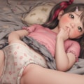 指が勝手に… 2枚目