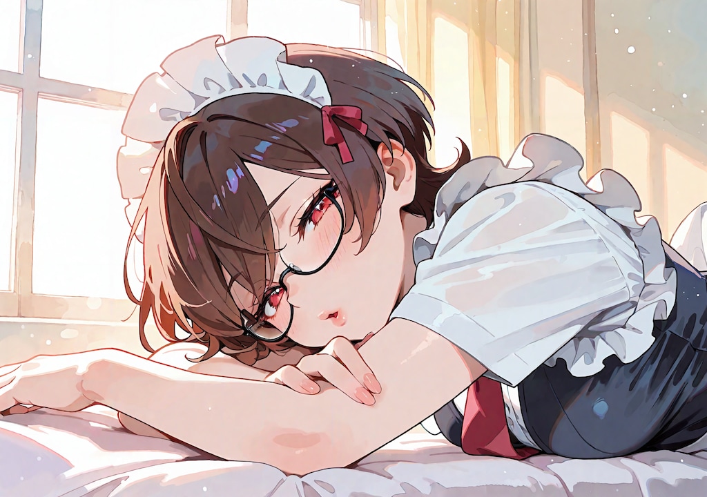 メガネメイドさん