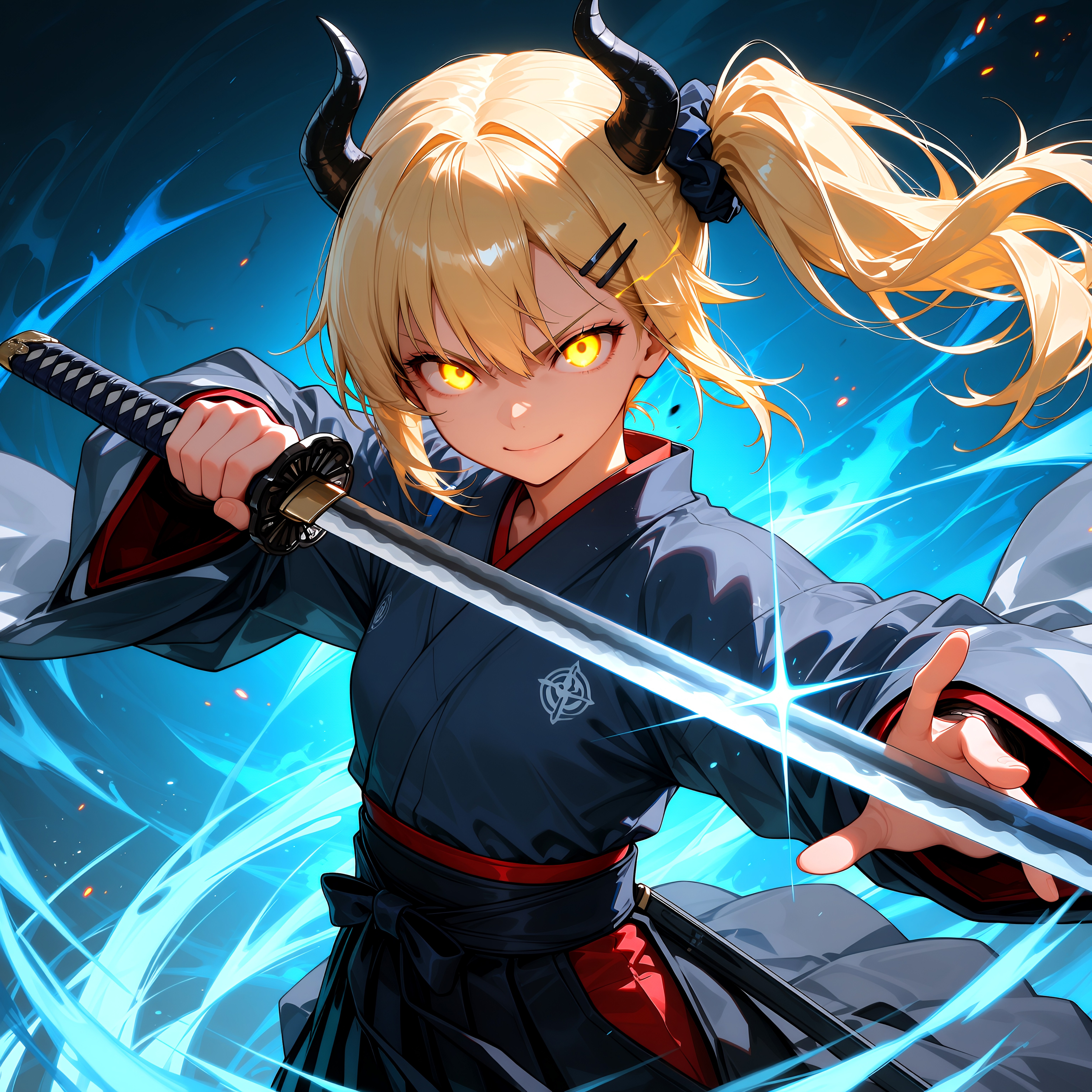 疾風刀女鬼高生さん | の人気AIイラスト・グラビア
