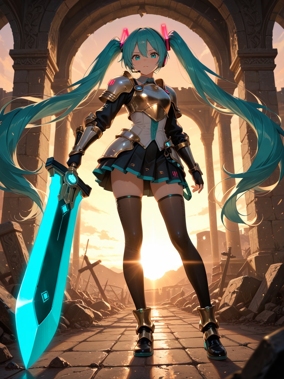 騎士ミク