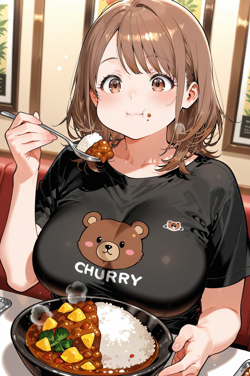 くまちゃんカレーちゃん