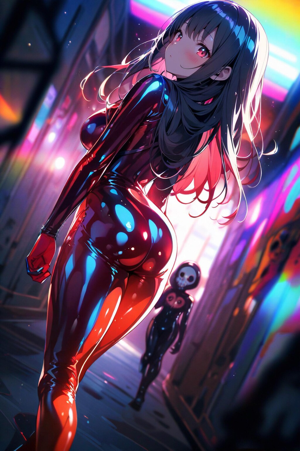 ラバースーツなお姉さん💕86