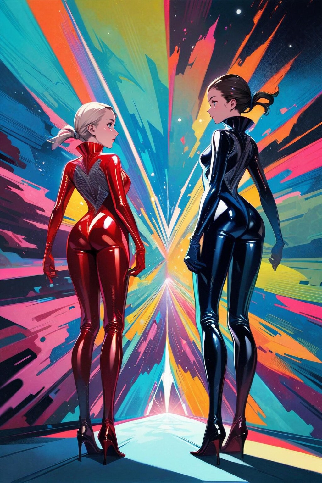 ラバースーツなお姉さん💕86