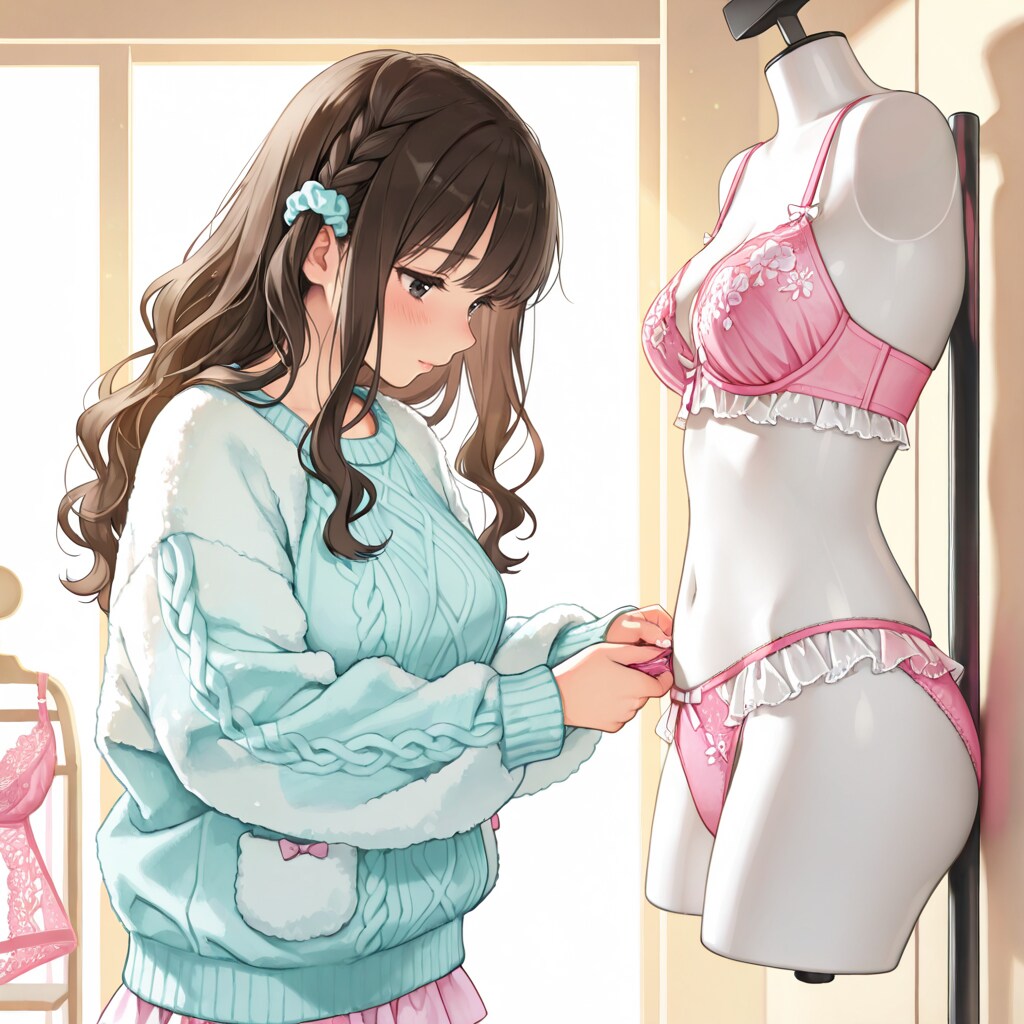 ランジェリーショップにて