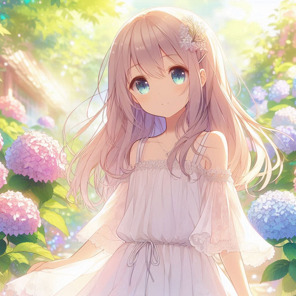 紫陽花(DALL-E)(6)
