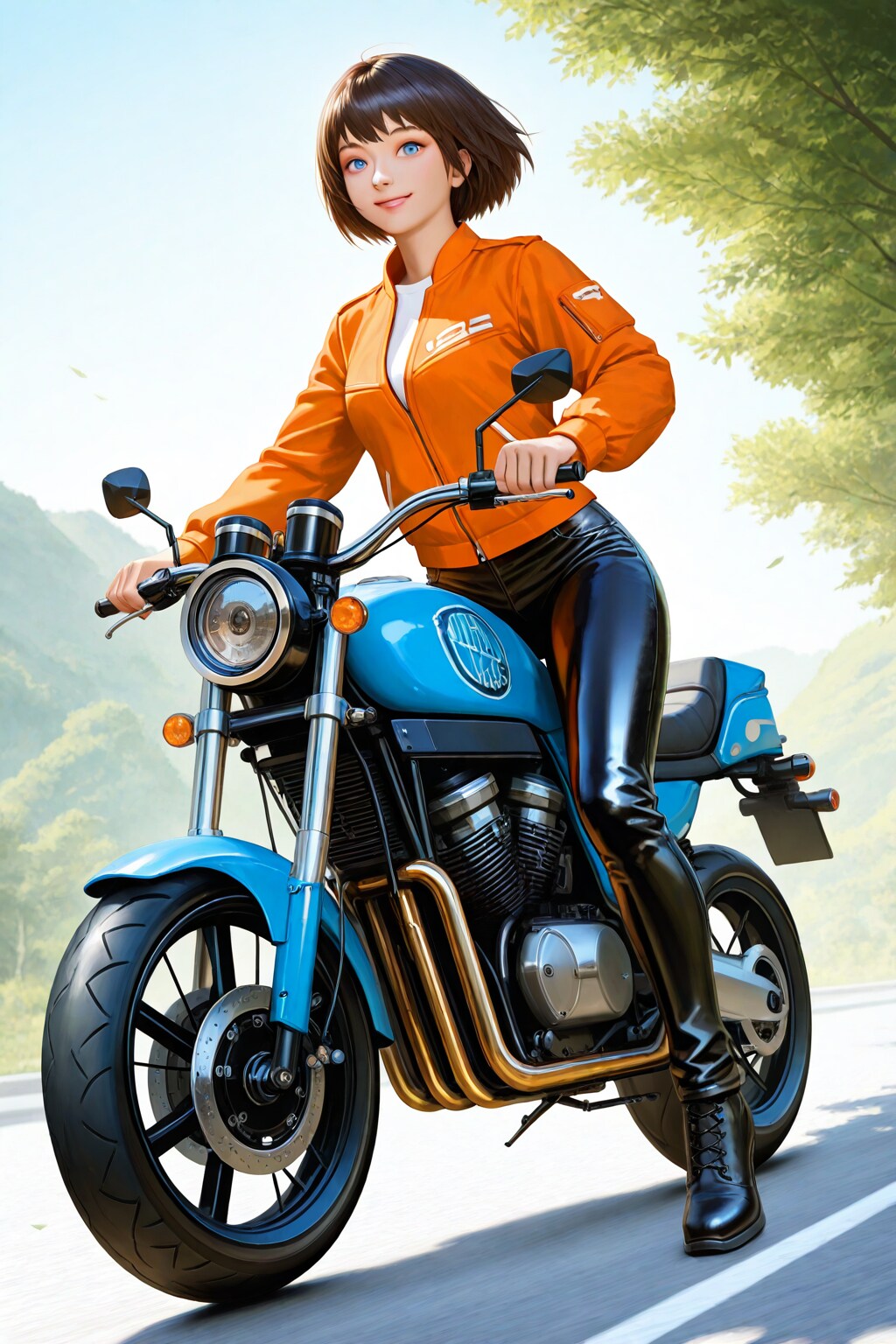バイク好きな彼女