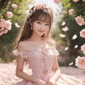 薔薇の花びらドレスちゃん (real) 2枚目