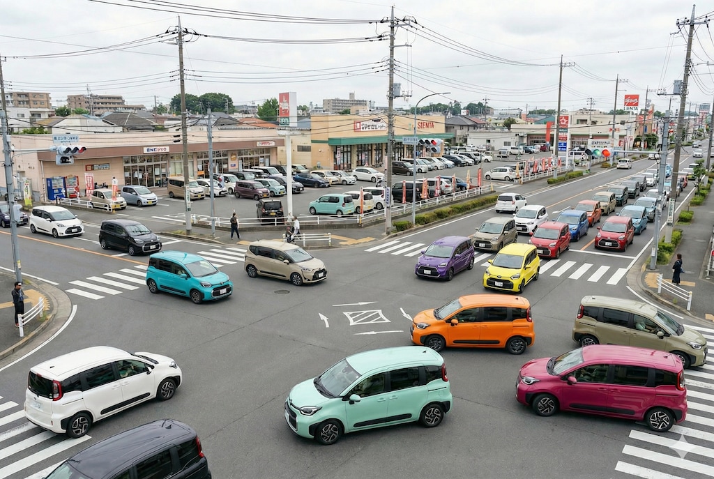 シエンタを好む街