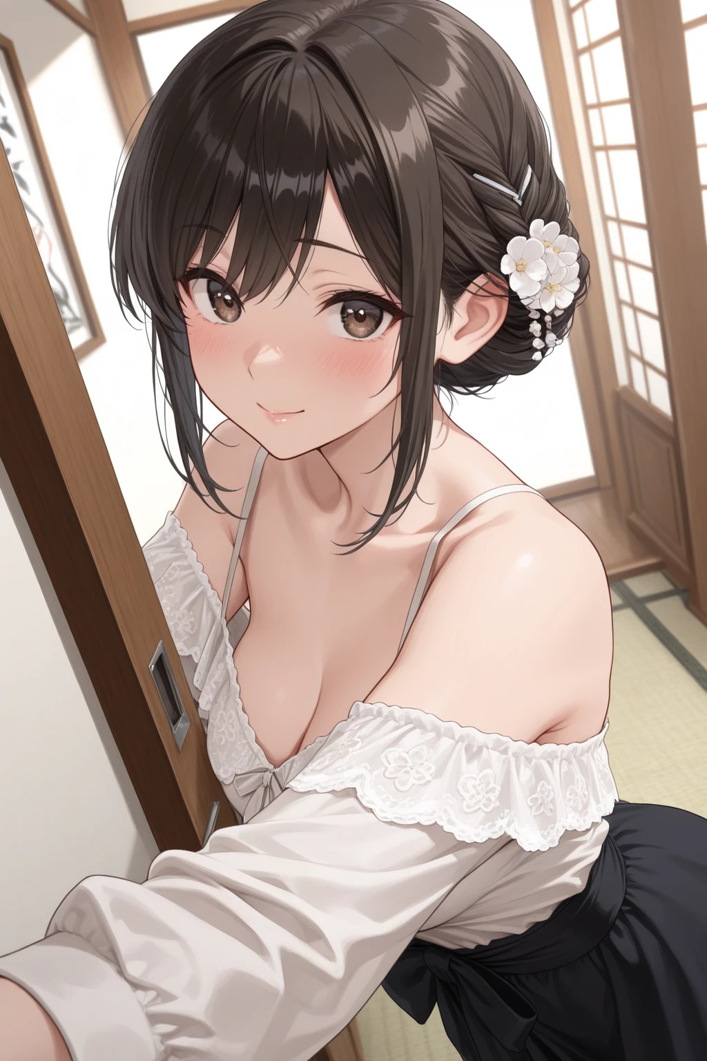 来て。今なら誰もいないから。