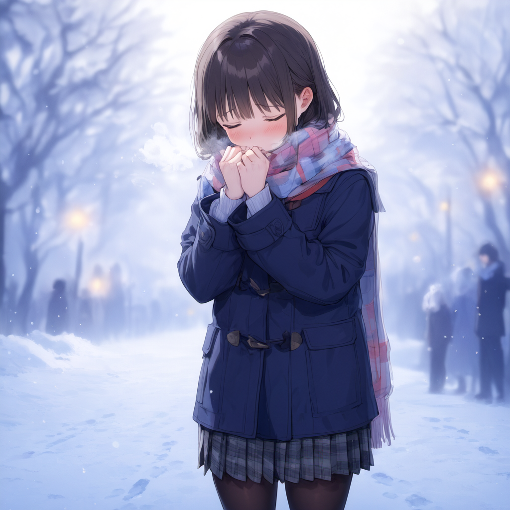 しばれるねー