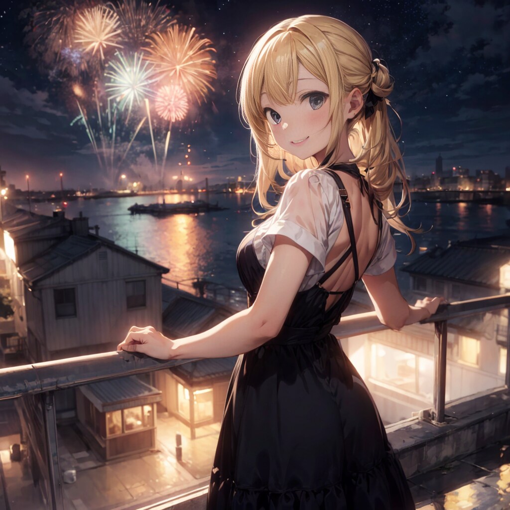 ここからよく見えるね