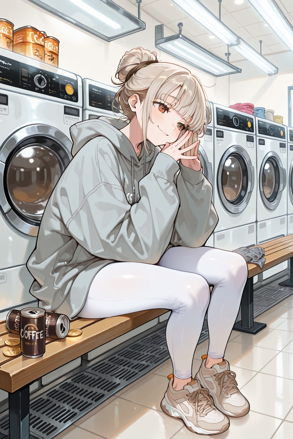 ギャルちゃんとコインランドリー