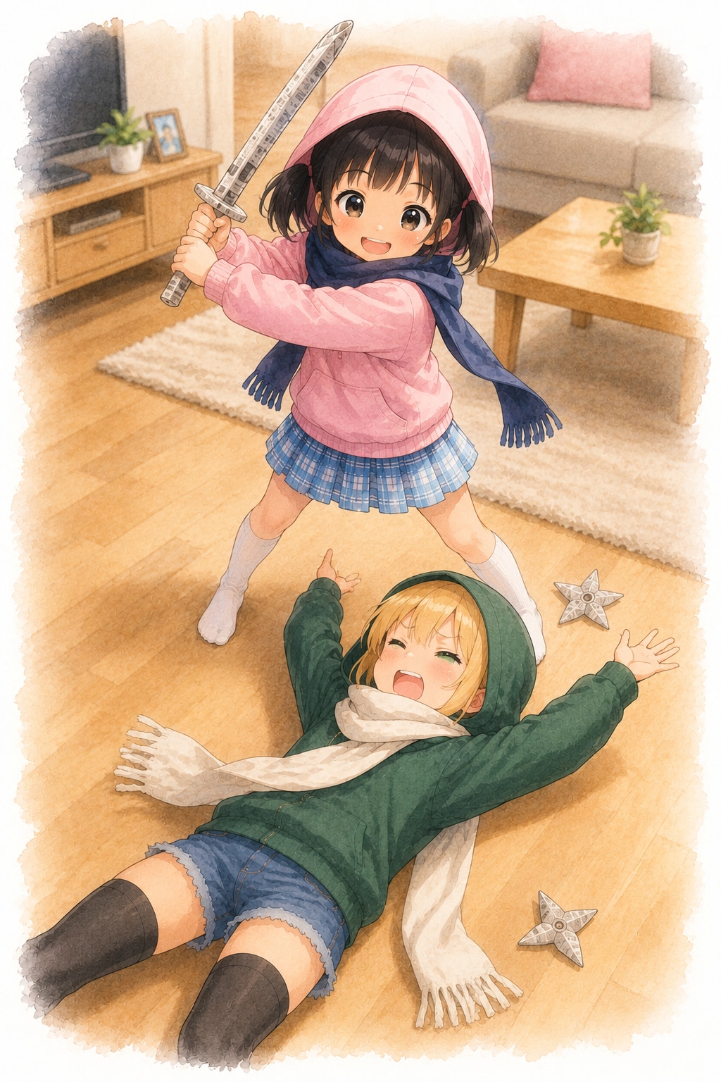 【想い出】忍者ごっこ🥷♪