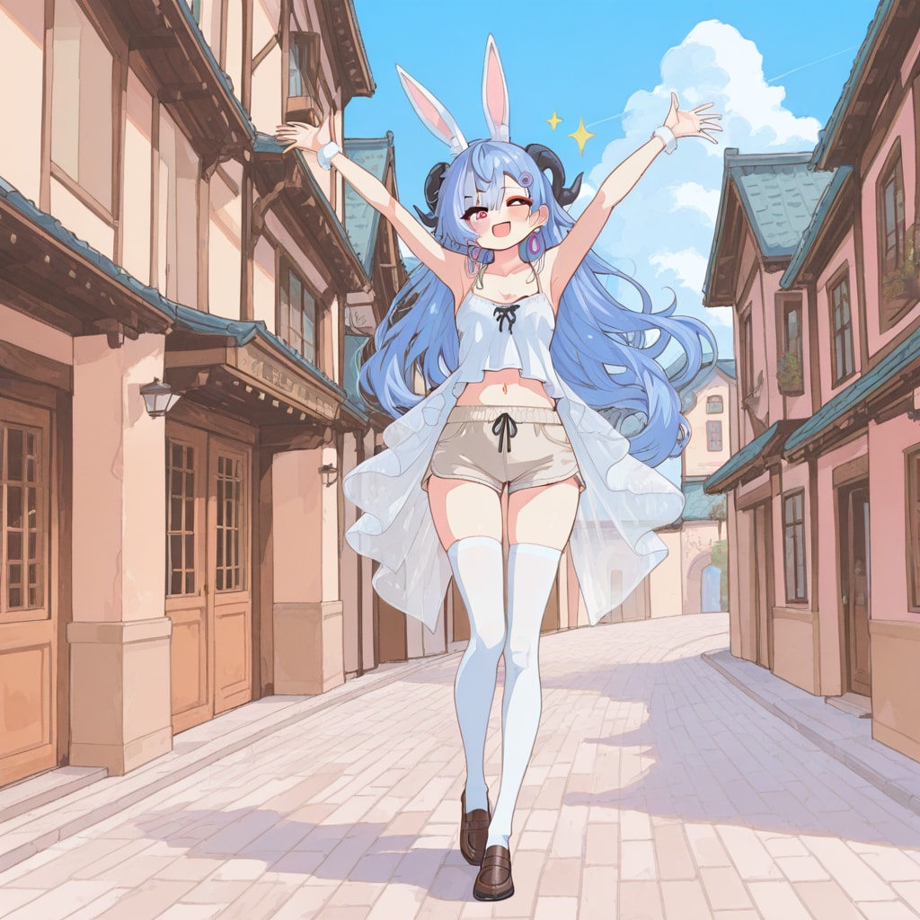 観光うさ耳娘