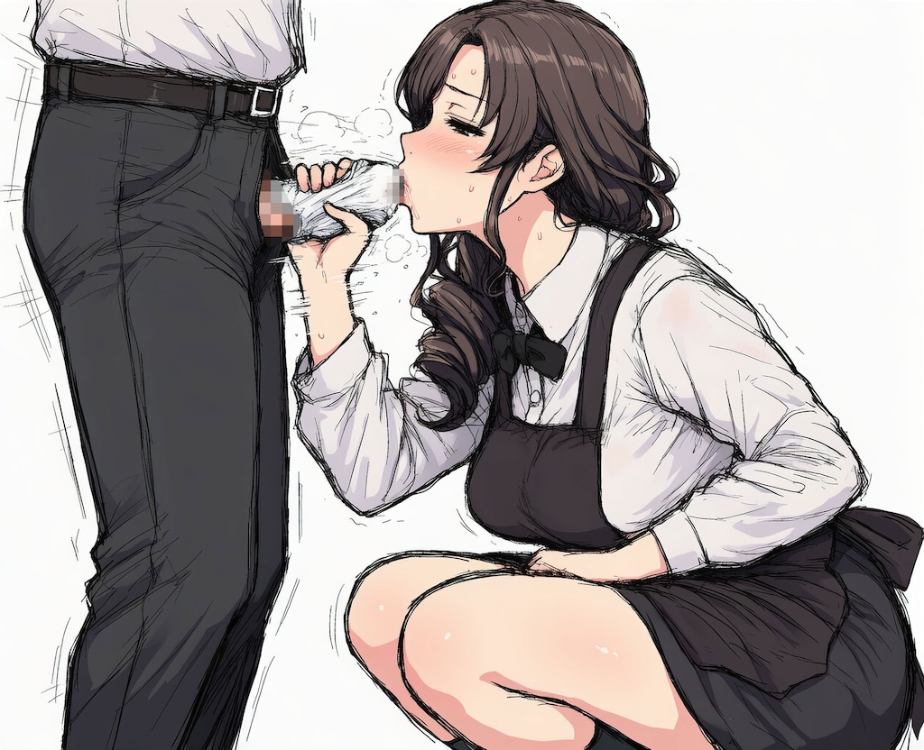 松橋かなえさんのパンティこき白