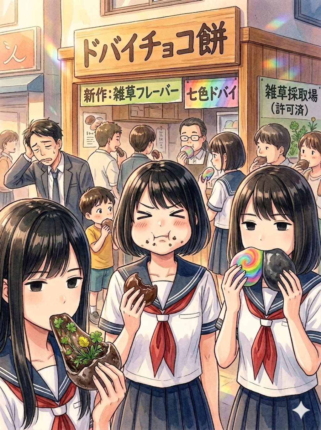 ドバイチョコ餅
