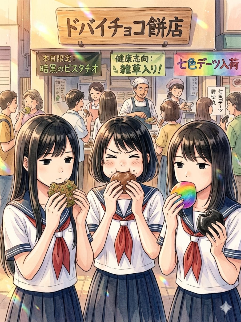 ドバイチョコ餅