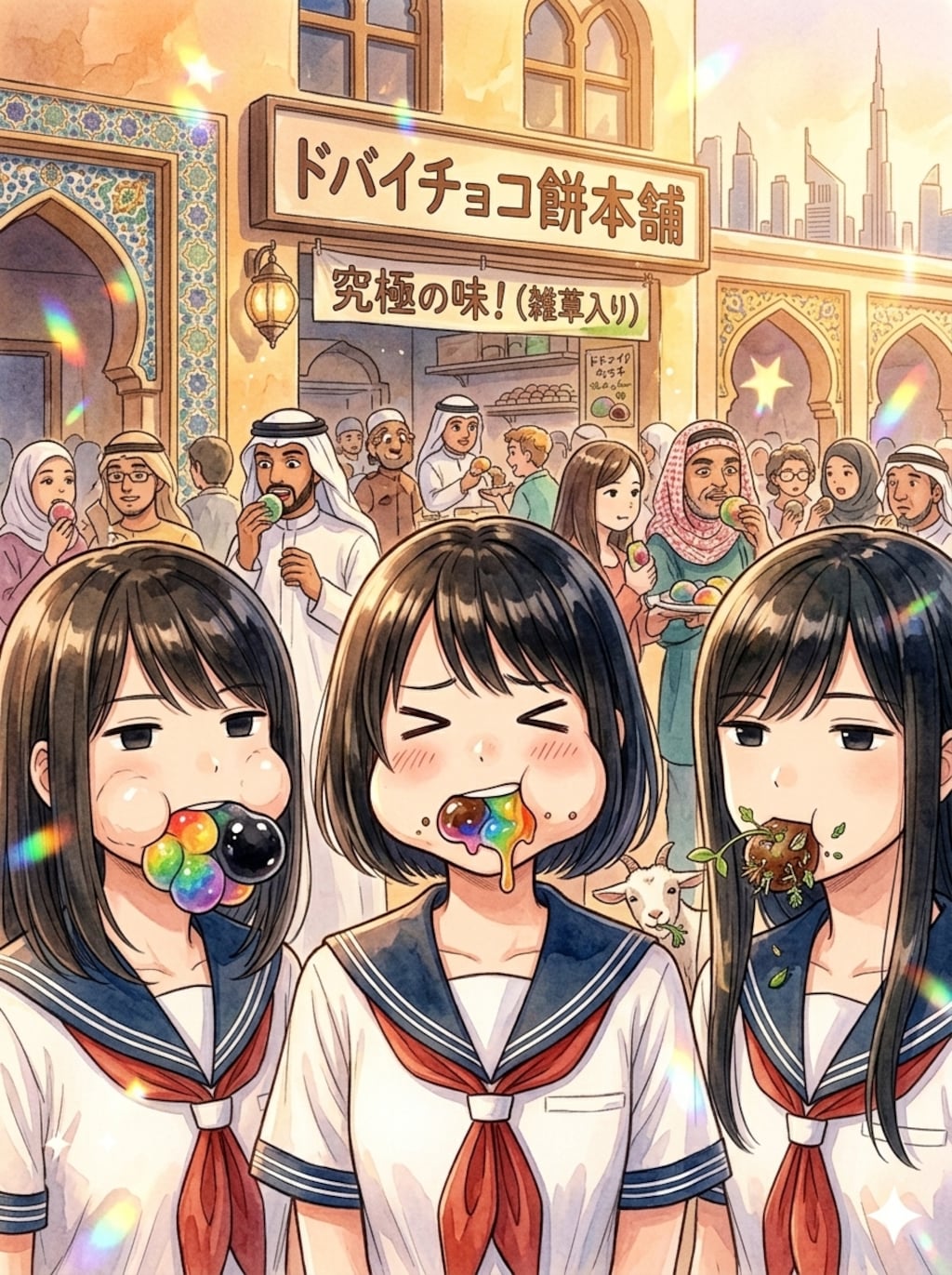 ドバイチョコ餅